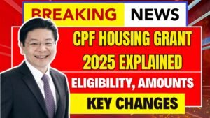CPF Housing Grant 2025 Explained: Eligibility, Amounts and Key Changes