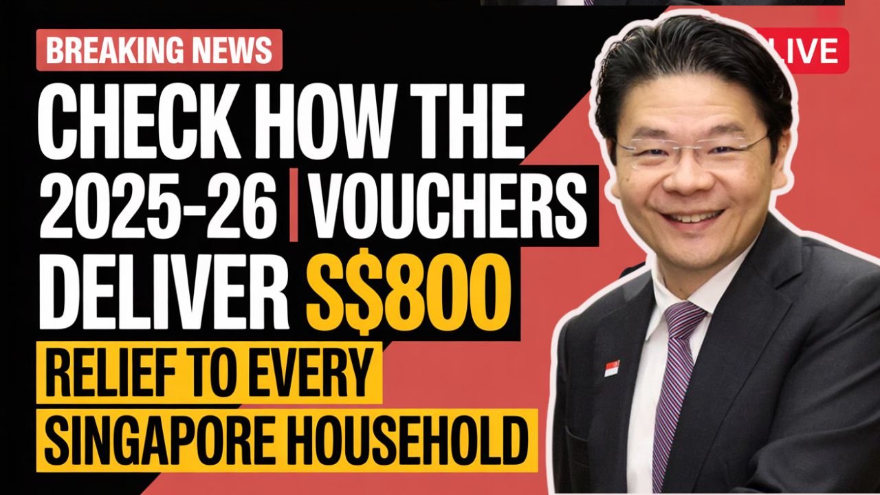 Check How The 2025‑26 CDC Vouchers Deliver S$800 Of Relief To Every Singapore Household
